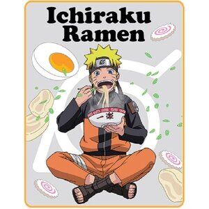 New Naruto Shippuden Smooth Fleece Throw Gift Blanket Ichiraku Ramen Anime Manga